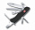 Солдатский нож с фиксатором лезвия OUTRIDER, черный с логотипом в Ставрополе заказать по выгодной цене в кибермаркете AvroraStore
