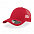 Бейсболка "RAPPER COTTON", 5 клиньев, бордовый/бордовый, пласт.заст.,100% хлопок, 100% п/э, 180 г/м2 с логотипом в Ставрополе заказать по выгодной цене в кибермаркете AvroraStore