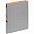 Ежедневник Flexpen, недатированный, серебристо-оранжевый с логотипом в Ставрополе заказать по выгодной цене в кибермаркете AvroraStore