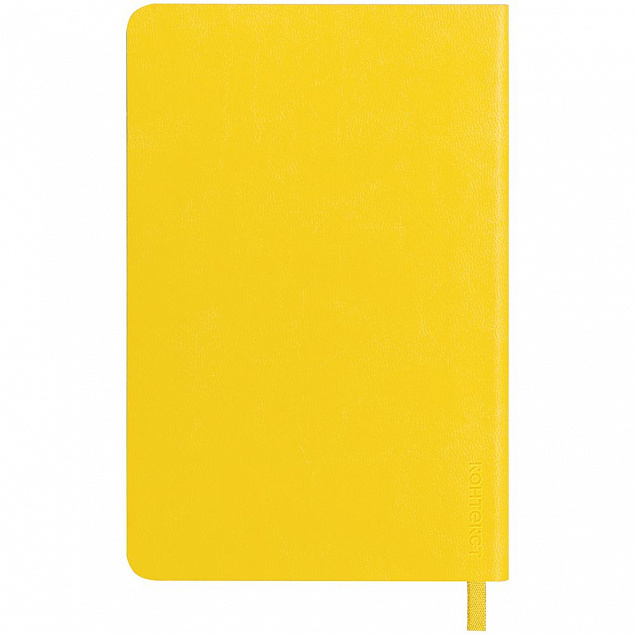 Ежедневник Neat, недатированный, желтый с логотипом в Ставрополе заказать по выгодной цене в кибермаркете AvroraStore