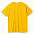 Футболка Regent 150, желтая с логотипом в Ставрополе заказать по выгодной цене в кибермаркете AvroraStore
