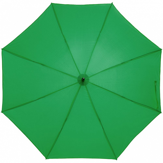 Зонт-трость Color Play, зеленый с логотипом в Ставрополе заказать по выгодной цене в кибермаркете AvroraStore
