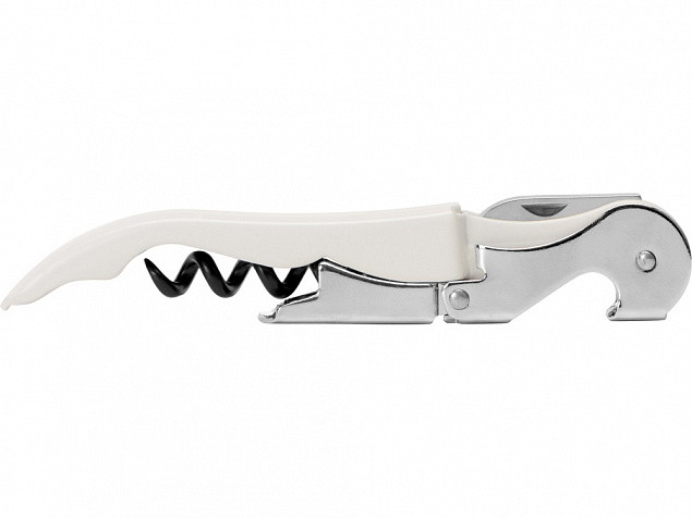 PULLTAPS BASIC WHITE/Нож сомелье Pulltap's Basic, белый с логотипом в Ставрополе заказать по выгодной цене в кибермаркете AvroraStore
