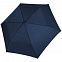 Зонт складной Zero 99, синий с логотипом в Ставрополе заказать по выгодной цене в кибермаркете AvroraStore