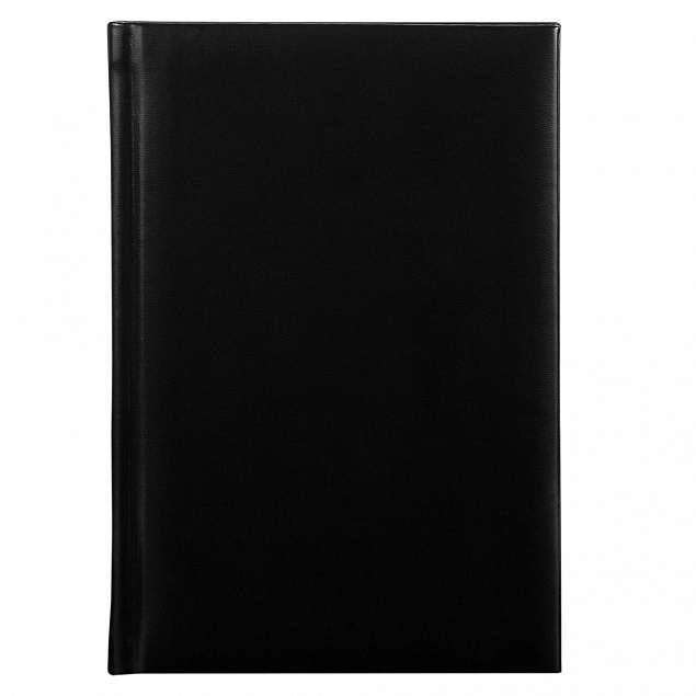 Ежедневник Manchester, А5, датированный (2022 г.), черный с логотипом в Ставрополе заказать по выгодной цене в кибермаркете AvroraStore