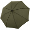 Зонт-трость Nature Stick AC, зеленый с логотипом в Ставрополе заказать по выгодной цене в кибермаркете AvroraStore