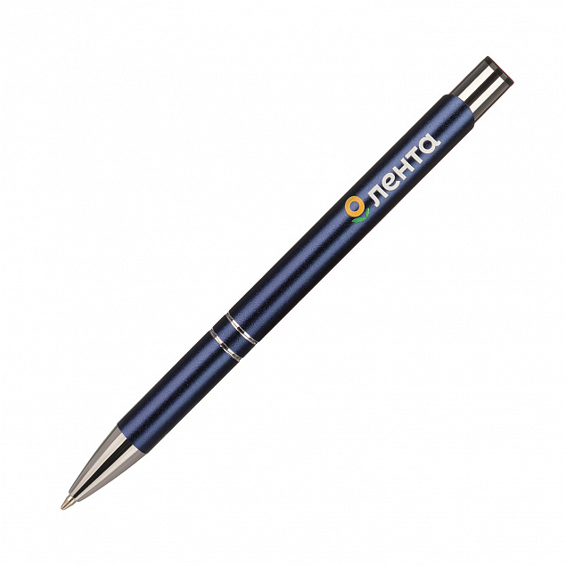 Шариковая ручка Alpha Neo, синяя с логотипом в Ставрополе заказать по выгодной цене в кибермаркете AvroraStore
