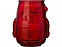 Подставка для чайной свечи Nouel из переработанного стекла, красный с логотипом в Ставрополе заказать по выгодной цене в кибермаркете AvroraStore