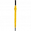 Зонт-трость Lanzer, желтый с логотипом в Ставрополе заказать по выгодной цене в кибермаркете AvroraStore