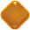 Светоотражатель «Квадрат», оранжевый с логотипом в Ставрополе заказать по выгодной цене в кибермаркете AvroraStore