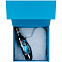 Коробка Quadra, голубая с логотипом в Ставрополе заказать по выгодной цене в кибермаркете AvroraStore