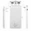 Внешний аккумулятор Bplanner Power 1 ST, софт-тач, 5000 mAh (белый) с логотипом в Ставрополе заказать по выгодной цене в кибермаркете AvroraStore