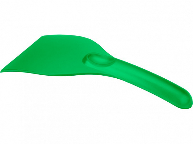 Скребок для льда Chilly 2.0 из переработанного ПЭТ, зеленый с логотипом в Ставрополе заказать по выгодной цене в кибермаркете AvroraStore