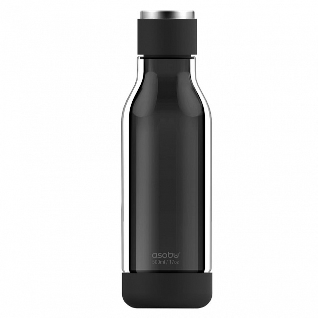 Термобутылка Inner Peace, черная с логотипом в Ставрополе заказать по выгодной цене в кибермаркете AvroraStore
