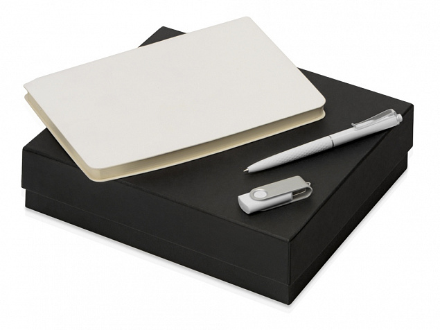 Подарочный набор «Notepeno» с блокнотом А5, флешкой и ручкой с логотипом в Ставрополе заказать по выгодной цене в кибермаркете AvroraStore