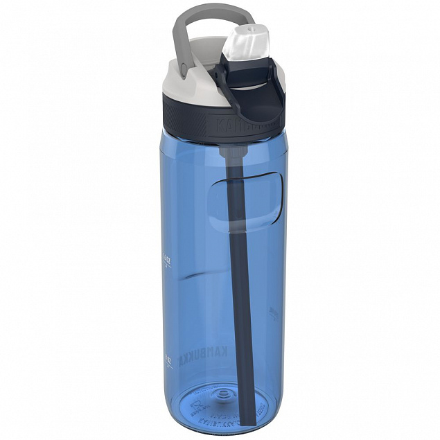 Бутылка для воды Lagoon 750, синяя с логотипом в Ставрополе заказать по выгодной цене в кибермаркете AvroraStore