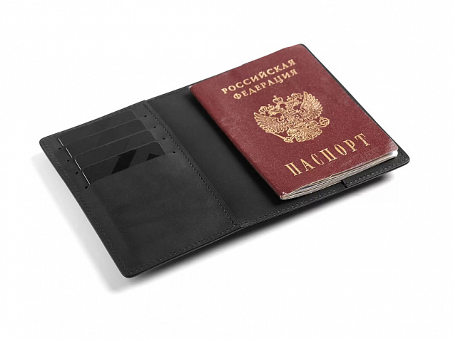 Обложка для паспорта «Нит» с логотипом в Ставрополе заказать по выгодной цене в кибермаркете AvroraStore