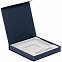 Коробка Memoria под ежедневник и ручку, синяя с логотипом в Ставрополе заказать по выгодной цене в кибермаркете AvroraStore