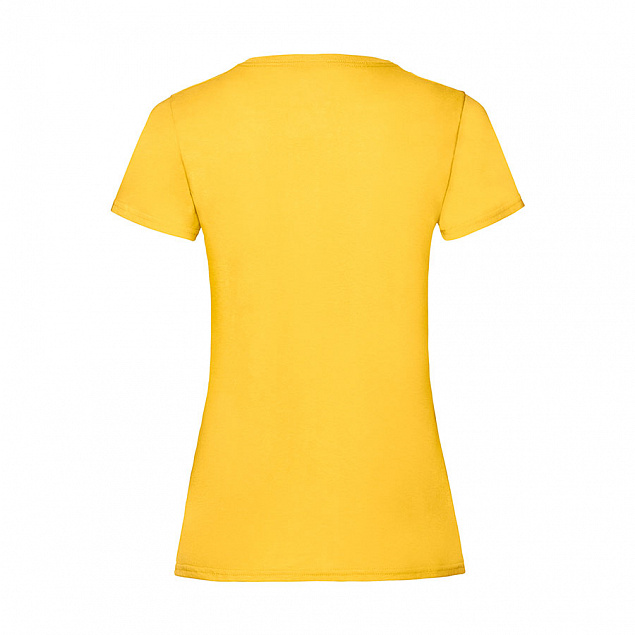 Футболка "Lady-Fit Valueweight T", солнечно-желтый_L, 100% хлопок, 165 г/м2 с логотипом в Ставрополе заказать по выгодной цене в кибермаркете AvroraStore