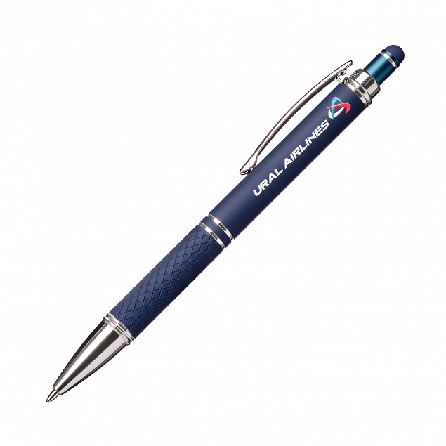 Шариковая ручка Alt, синий с логотипом в Ставрополе заказать по выгодной цене в кибермаркете AvroraStore