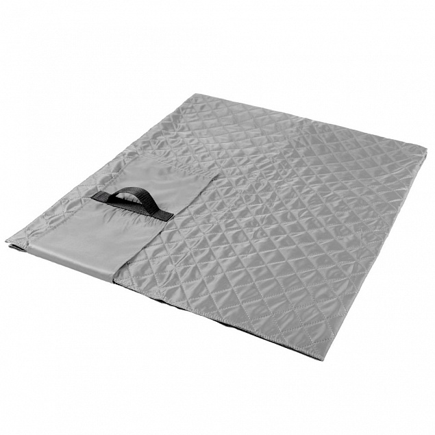 Плед для пикника Comfy, серый с логотипом в Ставрополе заказать по выгодной цене в кибермаркете AvroraStore