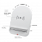 Беспроводное зарядное устройство Flatty (белый) с логотипом в Ставрополе заказать по выгодной цене в кибермаркете AvroraStore
