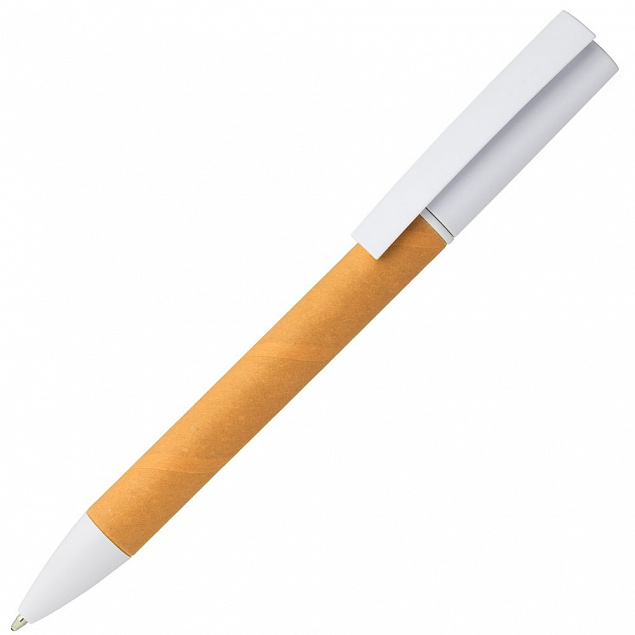Ручка шариковая Pinokio, оранжевая с логотипом в Ставрополе заказать по выгодной цене в кибермаркете AvroraStore