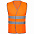 Жилет светоотражающий Reflector, оранжевый неон с логотипом в Ставрополе заказать по выгодной цене в кибермаркете AvroraStore