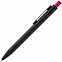 Ручка шариковая Chromatic, черная с красным с логотипом в Ставрополе заказать по выгодной цене в кибермаркете AvroraStore
