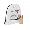 Рюкзак-раскраска с мелками «Молния МакКуин», белый с логотипом в Ставрополе заказать по выгодной цене в кибермаркете AvroraStore
