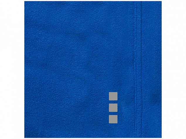 Куртка флисовая Brossard мужская, синий с логотипом в Ставрополе заказать по выгодной цене в кибермаркете AvroraStore
