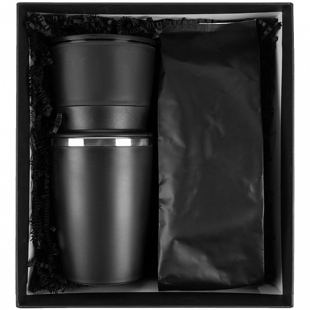 Набор Filter Coffee, черный с логотипом в Ставрополе заказать по выгодной цене в кибермаркете AvroraStore