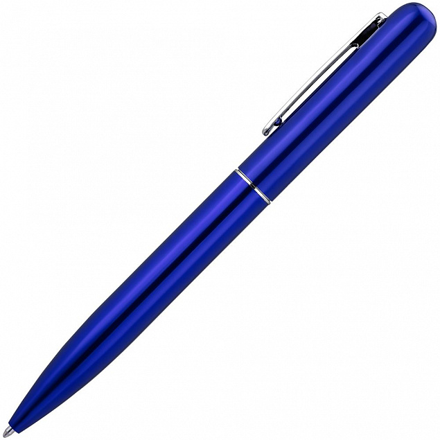 Ручка шариковая Scribo, синяя с логотипом в Ставрополе заказать по выгодной цене в кибермаркете AvroraStore
