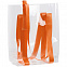 Шоппер Clear Fest, прозрачный с оранжевыми ручками с логотипом в Ставрополе заказать по выгодной цене в кибермаркете AvroraStore