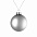Елочный шар Finery Matt, 8 см, матовый черный с логотипом в Ставрополе заказать по выгодной цене в кибермаркете AvroraStore