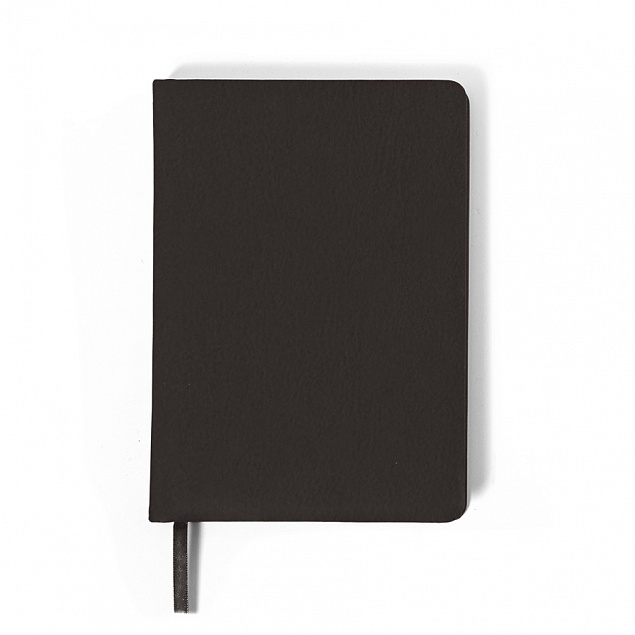 Ежедневник недатированный Duncan, А5,  темно-коричневый, белый блок с логотипом в Ставрополе заказать по выгодной цене в кибермаркете AvroraStore