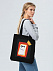 Холщовая сумка «Сода», черная с логотипом в Ставрополе заказать по выгодной цене в кибермаркете AvroraStore