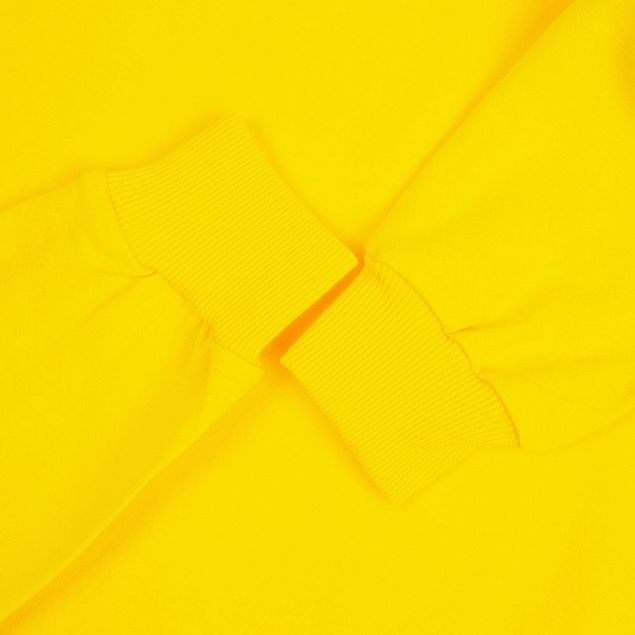 Свитшот Toima 2.0, желтый с логотипом в Ставрополе заказать по выгодной цене в кибермаркете AvroraStore