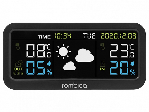 Метеостанция Rombica BoxCast 1 WTS с логотипом в Ставрополе заказать по выгодной цене в кибермаркете AvroraStore