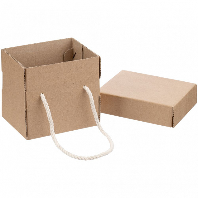 Коробка для кружки Kitbag, с длинными ручками с логотипом в Ставрополе заказать по выгодной цене в кибермаркете AvroraStore