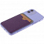 Чехол для карты на телефон Devon, фиолетовый с серым с логотипом в Ставрополе заказать по выгодной цене в кибермаркете AvroraStore
