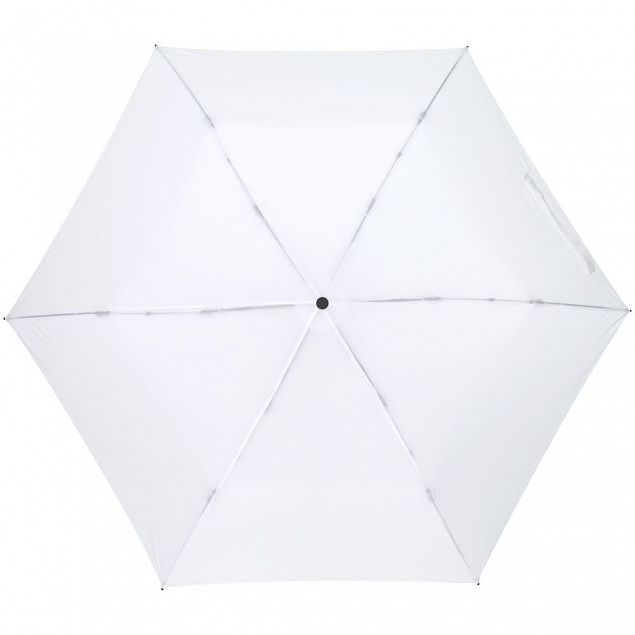 Зонт складной Luft Trek, белый с логотипом в Ставрополе заказать по выгодной цене в кибермаркете AvroraStore