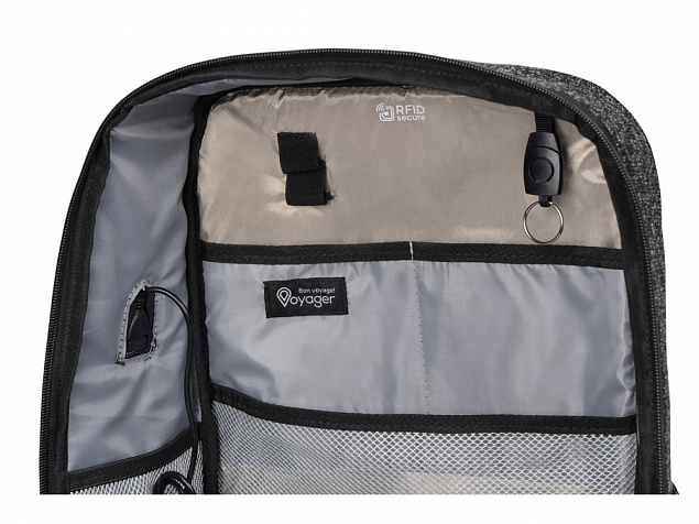Противокражный водостойкий рюкзак Shelter для ноутбука 15.6 '' с логотипом в Ставрополе заказать по выгодной цене в кибермаркете AvroraStore