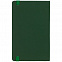 Блокнот Shall, зеленый, с белой бумагой с логотипом в Ставрополе заказать по выгодной цене в кибермаркете AvroraStore