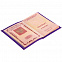 Обложка для паспорта Shall, фиолетовая с логотипом в Ставрополе заказать по выгодной цене в кибермаркете AvroraStore