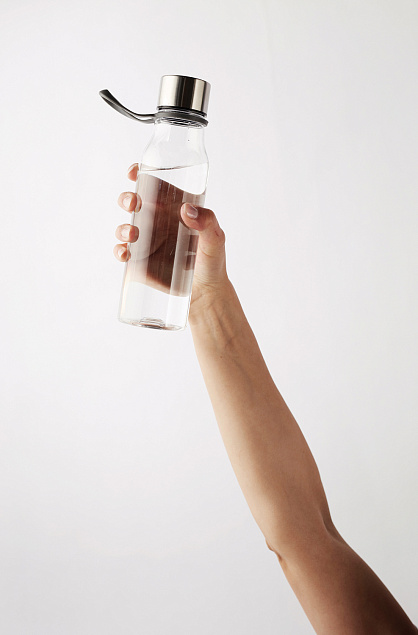 Бутылка для воды VINGA Lean из тритана, 600 мл с логотипом в Ставрополе заказать по выгодной цене в кибермаркете AvroraStore