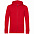 Толстовка на молнии с капюшоном унисекс BNC Organic, красная с логотипом в Ставрополе заказать по выгодной цене в кибермаркете AvroraStore
