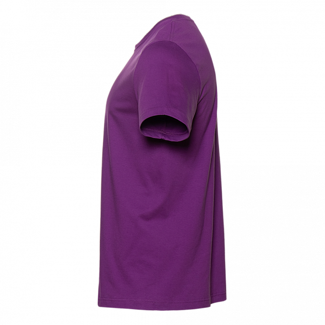 Футболка унисекс без бокового шва STAN хлопок 160, 02 Фиолетовый с логотипом в Ставрополе заказать по выгодной цене в кибермаркете AvroraStore