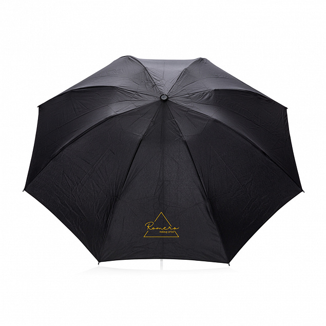 Автоматический складной зонт Swiss Peak из rPET AWARE™, d116 см с логотипом в Ставрополе заказать по выгодной цене в кибермаркете AvroraStore