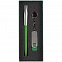 Набор Flashwrite, 8 Гб, зеленый с логотипом в Ставрополе заказать по выгодной цене в кибермаркете AvroraStore